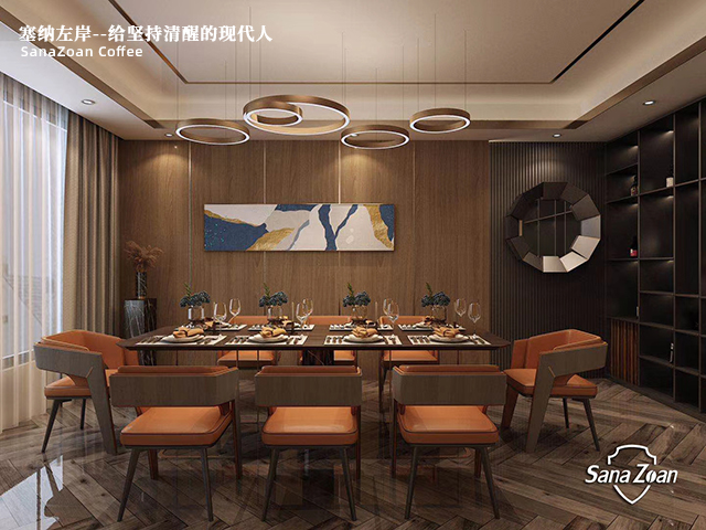 塞納左岸500平米咖啡加盟店新店入駐新疆庫(kù)爾勒